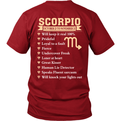 A True Scorpio ***Limited Edition Shirts & Hoodies***