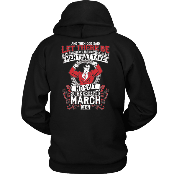 Limited Edition **God Created March Men** Shirts & Hoodies