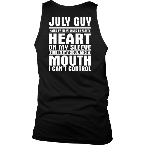 Limited Edition ***July Guy - Can't Control Mouth Back Print*** Shirts & Hoodies