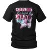 **Limited Edition** July Born Queen Back Print Shirt