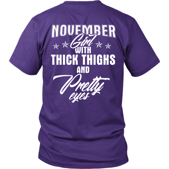 Limited Edition ***November Girl With Pretty Eyes*** Shirts & Hoodies