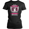 January Women Who Loves Pitbull Shirt, Hoodie & Tank