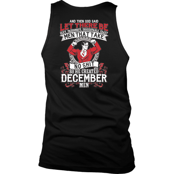 Limited Edition **God Created December Men** Shirts & Hoodies