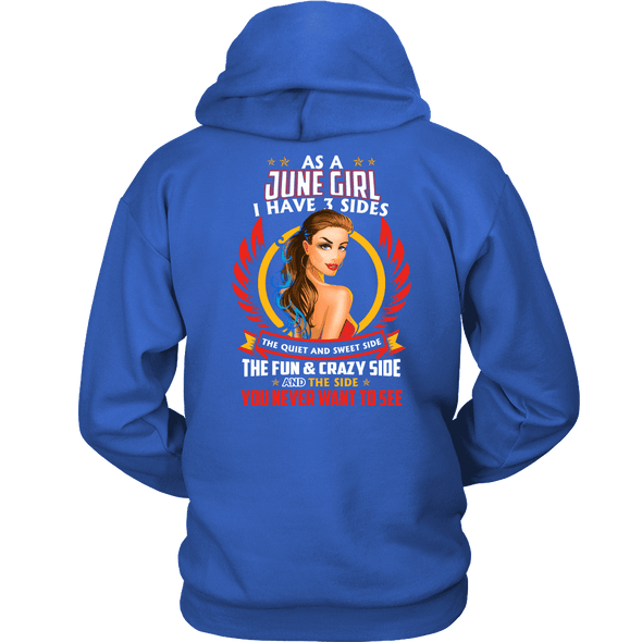 Limited Edition ***June Girl 3 - Sides*** Shirts & Hoodies