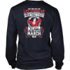 Limited Edition **God Created March Men** Shirts & Hoodies