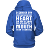 Limited Edition ***December Guy - Can't Control Mouth Back Print*** Shirts & Hoodies