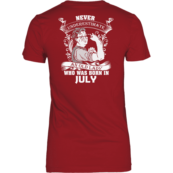 Limited Edition ***Old Lady Born In July*** Shirts & Hoodies