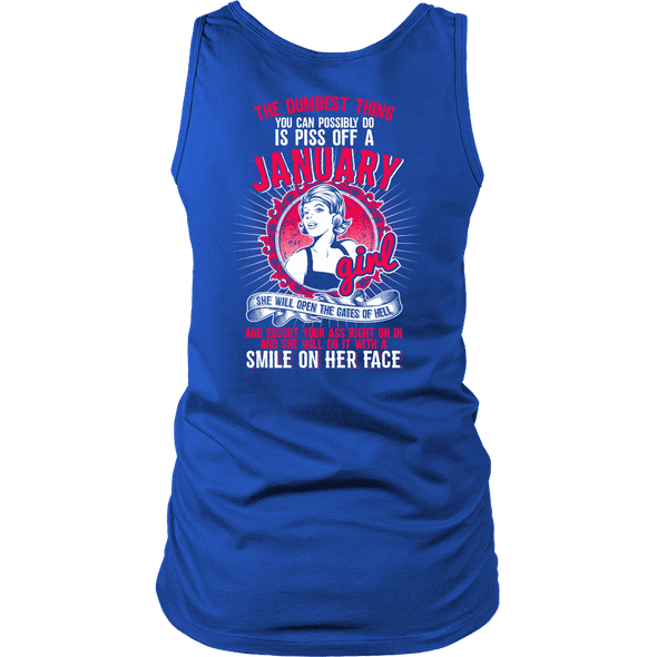 Limited Edition **Piss Off January Girl** Shirts & Hoodie