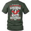 Limited Edition **God Created December Men** Shirts & Hoodies