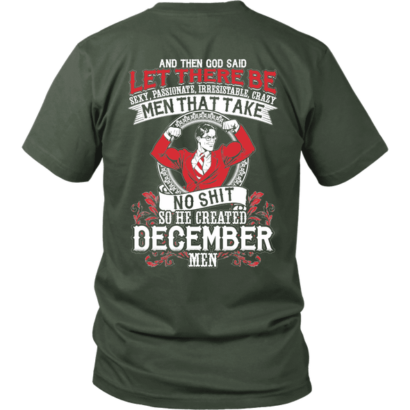 Limited Edition **God Created December Men** Shirts & Hoodies
