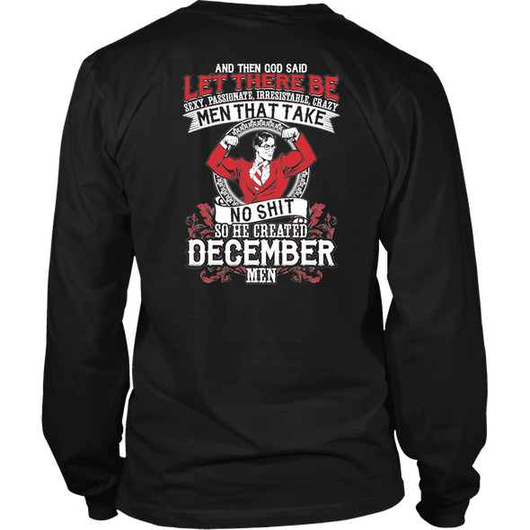 Limited Edition **God Created December Men** Shirts & Hoodies