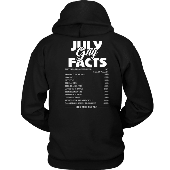 Limited Edition ***July Guy Facts*** Shirts & Hoodies