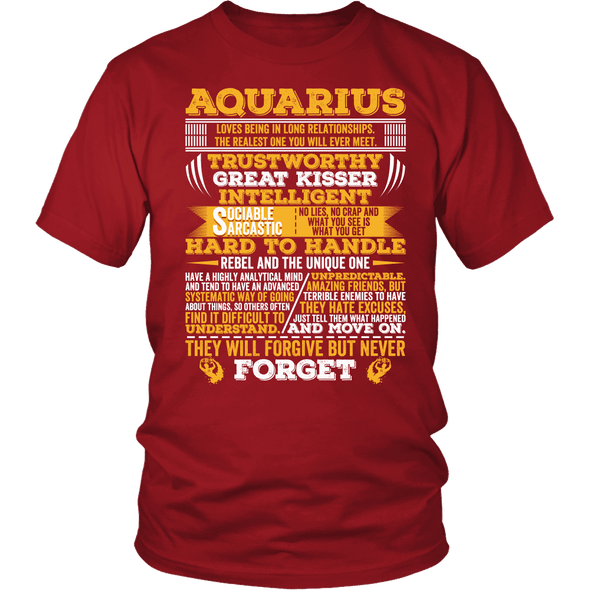 Long Quote Aquarius Shirt, Hoodie & Tank
