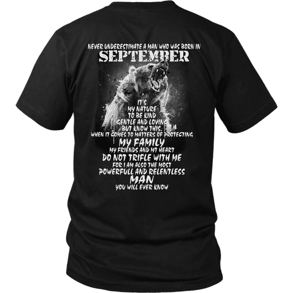 September Born ***Limited Edition Bear Print Shirts***