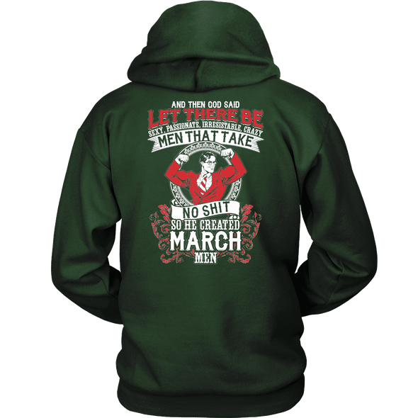 Limited Edition **God Created March Men** Shirts & Hoodies
