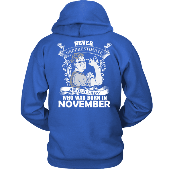 Limited Edition ***Old Lady Born In November*** Shirts & Hoodies
