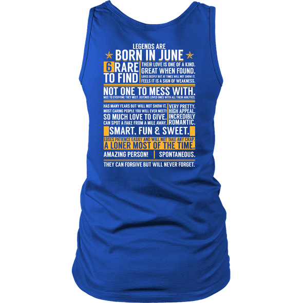 6 Rare Things To Find - Born In June Shirts