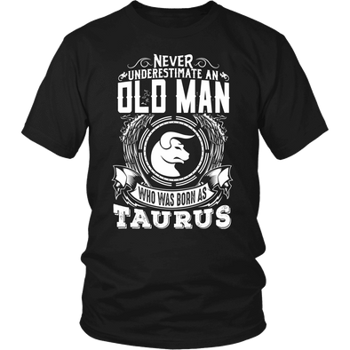 Old Man Taurus Shirt, Hoodie & Tank