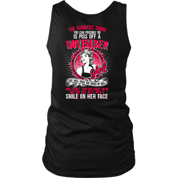 Limited Edition ***Piss Of November Girl*** Shirts & Hoodies