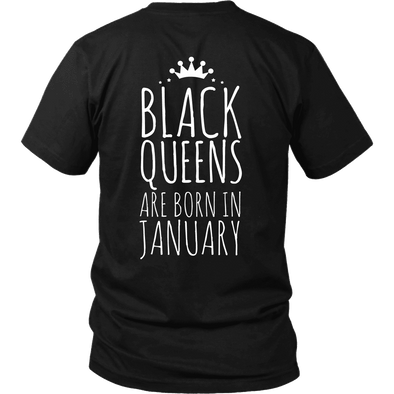 Limited Edition ***Black Queens Born In January*** Shirts & Hoodies