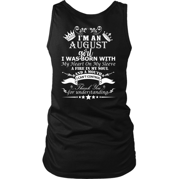 August Born Girl White Printed Shirts