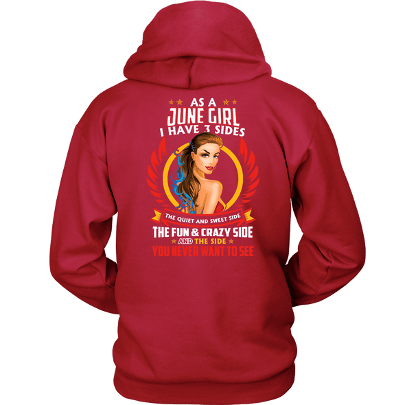 Limited Edition ***June Girl 3 - Sides*** Shirts & Hoodies