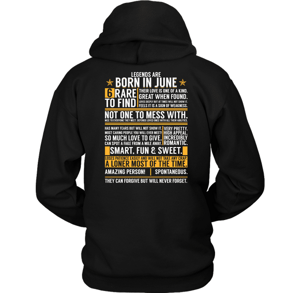 6 Rare Things To Find - Born In June Shirts