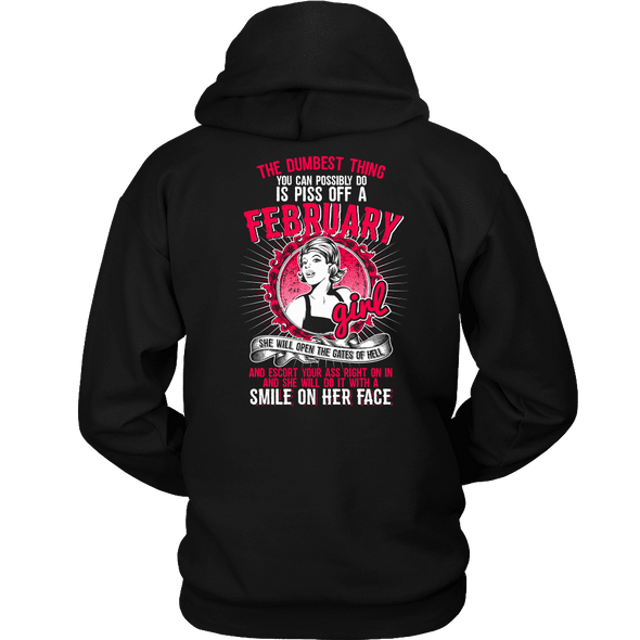 Limited Edition ***Piss Of February Girl*** Shirts & Hoodies