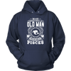 Old Man Pisces Shirt, Tank & Hoodie