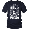 Old Man Virgo Shirt, Hoodie & Tank