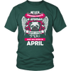 April Women Who Loves Pug Shirt, Hoodie & Tank