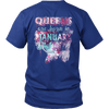 **Limited Edition** January Born Queens Back Print Shirt