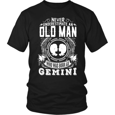 Old Man Gemini Shirt, Hoodie & Tank