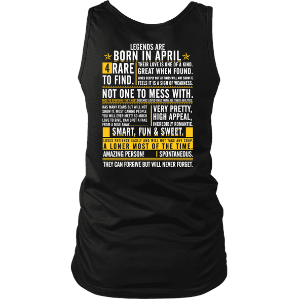Legends Are Born In April ***Limited Edition Shirt***