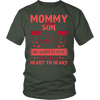 Mommy - Son Heart To Heart Shirt, Hoodie & Tank