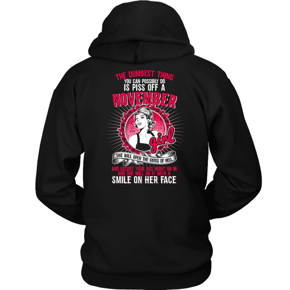 Limited Edition ***Piss Of November Girl*** Shirts & Hoodies