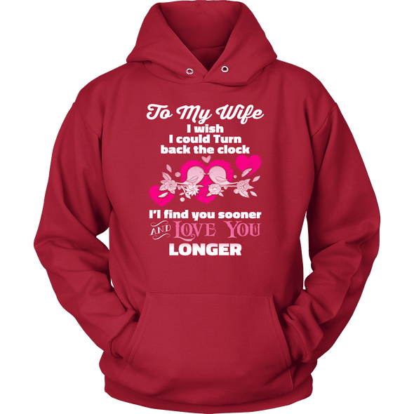 Love You Longer Shirt For Wife