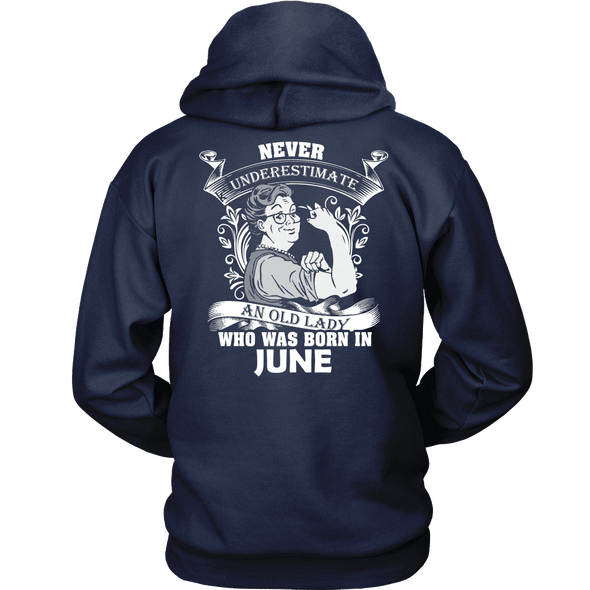 Limited Edition ***Old Lady Born In June*** Shirts & Hoodies
