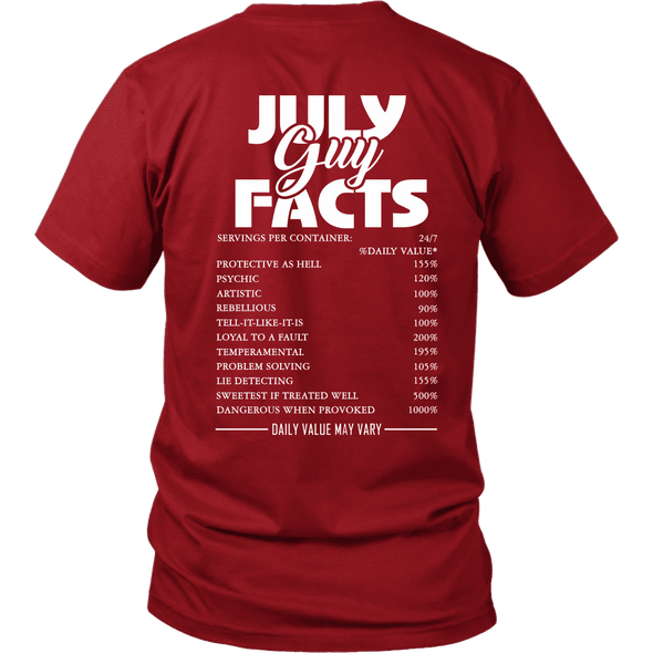 Limited Edition ***July Guy Facts*** Shirts & Hoodies