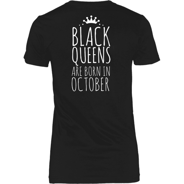 Limited Edition ***Black Queen Born In October*** Shirts & Hoodies