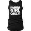 Limited Edition **Crazy November Girl** Shirts & Hoodies