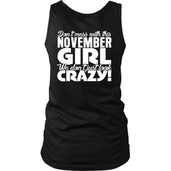 Limited Edition **Crazy November Girl** Shirts & Hoodies