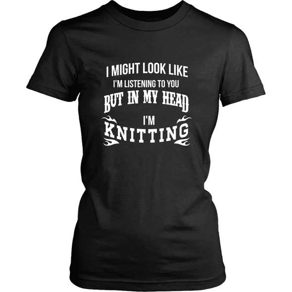 In My Head I'm Knitting Shirt, Hoodie & Tank