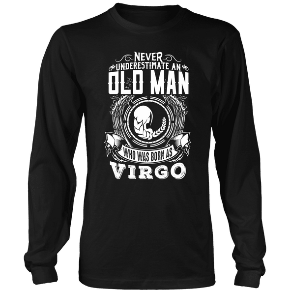 Old Man Virgo Shirt, Hoodie & Tank
