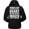 Limited Edition ***March Guy - Can't Control Mouth Back Print*** Shirts & Hoodies