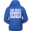 Limited Edition ***Best Grandpa Born In November*** Shirts & Hoodies