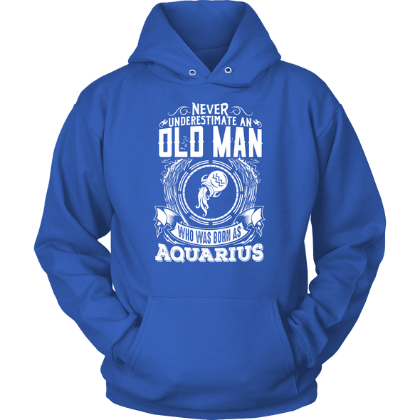 Old Man Aquarius Shirt, Hoodie & Tank