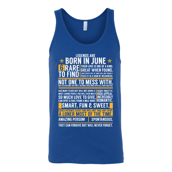 ***LIMITED EDITION****Born In June Shirts - Not Available In Stores