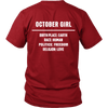 Limited Edition **October Girl Birth Place** Shirts & Hoodies