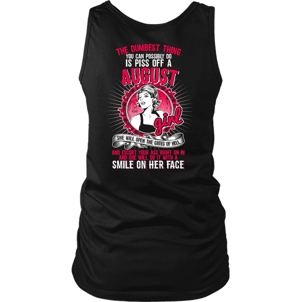 Limited Edition ** Piss Of August Girl** Shirts & Hoodies**